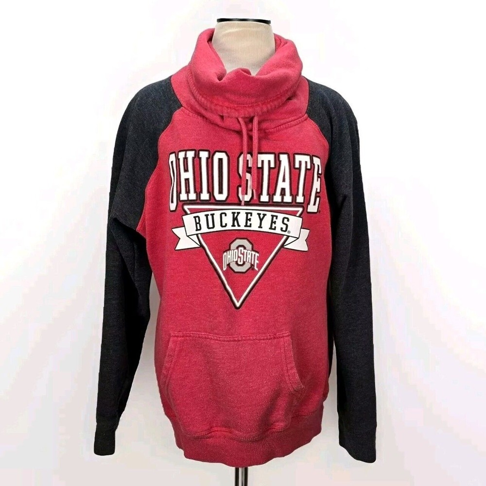 Ohio State Buckeyes Large‎ Sweatshirt Womens Long Sleeve Campus
